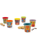 Trendy Kitchen by EXCÉLSA 6-delige set: koffiebekers "Mexican Flowers" meerkleurig - 90 ml