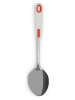 Trendy Kitchen by EXCÉLSA Kochlöffel in Silber/ Weiß/ Orange - (L)33,5 cm