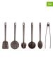 Trendy Kitchen by EXCÉLSA 6-delige keukenhulpjesset "Naif" grijs