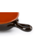 Trendy Kitchen by EXCÉLSA Steelpan bruin/oranje - Ø 18 cm