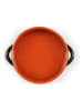 Trendy Kitchen by EXCÉLSA Kasserolle in Braun/ Orange - Ø 18 cm 