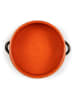 Trendy Kitchen by EXCÉLSA Kasserolle in Braun/ Orange - Ø 30 cm 