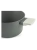 Trendy Kitchen by EXCÉLSA 2-delige set: pan met deksel grijs - Ø 24 cm