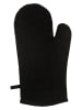 Trendy Kitchen by EXCÉLSA Ofenhandschuh "Etnico" in Schwarz - (L)32 x (B)18 cm