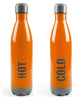 Trendy Kitchen by EXCÉLSA Thermofles "Hot/Cold'' oranje/grijs - 500 ml