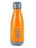 Trendy Kitchen by EXCÉLSA Thermoflasche "Hot/ Cold'' in Orange/ Grau - 350 ml