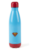 Trendy Kitchen by EXCÉLSA Thermoflasche "Superman" in Hellblau/ Rot - 500 ml