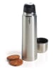 Trendy Kitchen by EXCÉLSA Butelka termiczna "Techno" w kolorze srebrnym - 750 ml