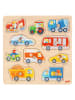 Goki Steckpuzzle "Fahrzeuge" - ab 12 Monaten