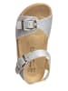 billowy Sandalen zilverkleurig