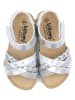billowy Sandalen in Silber