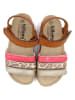 billowy Sandalen lichtbruin/meerkleurig