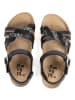 billowy Sandalen "Rosso" zwart