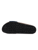 billowy Leren slippers donkerblauw
