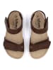 billowy Sandalen in Braun
