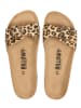 billowy Slippers bruin/beige