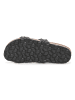 billowy Leren slippers zwart