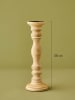 BELLA MAISON Kerzenhalter "Carli" in Beige - (H)38 cm
