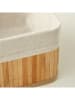 BELLA MAISON Aufbewahrungskorb ''Bres'' in Beige/ Creme - (B)37 x (H)15 x (T)26 cm
