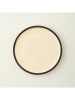 BELLA MAISON Serveerplateau beige/bruin - Ø 30 cm x (H)2 cm