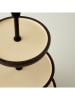 BELLA MAISON Etagere "Carina" in Schwarz/ Creme - Ø 30 cm