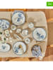 BELLA MAISON 26-delig ontbijtservies wit/blauw