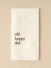 BELLA MAISON Servetten "Oh Happy Day" wit - 25 stuks
