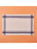 BELLA MAISON 3er-Set: Geschirrtücher ''Liberty'' in Weiß/ Dunkelblau - (L)65 x (B)45 cm