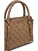 Guess Henkeltasche in Hellbraun - (B)28 x (H)22 x (T)9 cm