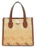 Guess Henkeltasche in Beige/ Hellbraun - (B)20 x (H)17 x (T)10 cm