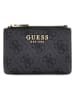 Guess Etui w kolorze antracytowym na karty - 11 x 7,5 x 1 cm