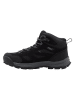 Jack Wolfskin Leren trekkingboots "Vojo Tour Texapore Mid" zwart