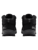 Jack Wolfskin Leren trekkingboots "Vojo Tour Texapore Mid" zwart