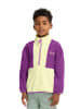 Jack Wolfskin Fleecepullover "Taunus" in Lila/ Creme