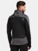Kilpi Fleecejacke "Freni" in Schwarz/ Grau