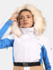 Kilpi Ski-/ Snowboardjacke "Carrie" in Blau/ Weiß/ Beige