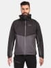 Kilpi Funktionsjacke "Hurricane" in Schwarz/ Grau