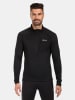 Kilpi Fleecepullover "Vigo" in Schwarz