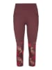 Kilpi Leggings in Bordeaux