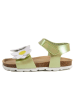 billowy Sandalen "Rosso" groen