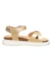 billowy Sandalen in Gold