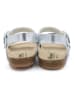billowy Sandalen in Silber