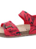 billowy Sandalen in Rot