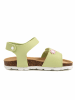 billowy Sandalen "Rosso" in Grün