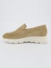 Paul Green Leder-Mokassins in Beige