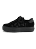 Paul Green Leren sneakers zwart