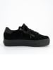 Paul Green Leder-Sneakers in Schwarz