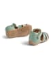 Wheat Leren enkelsandalen "Robbie" turquoise