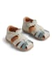 Wheat Leder-Halbsandalen "Robbie" in Grau