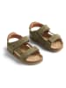 Wheat Leder-Sandalen "Corey" in Khaki